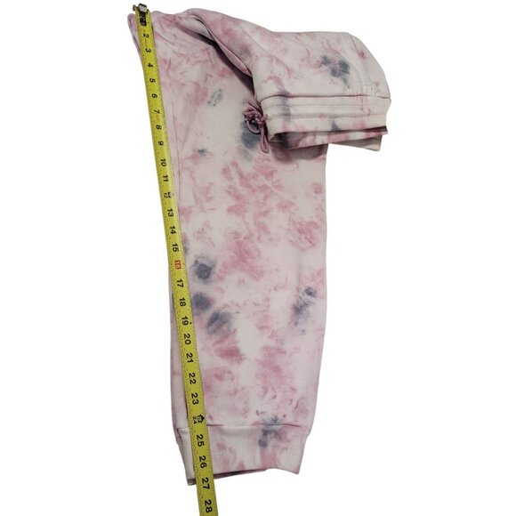 Goodthreads Women's Heritage Fleece Basic Lilac Tie-Dye Jogger Pants XX-Large - Picture 11 of 13